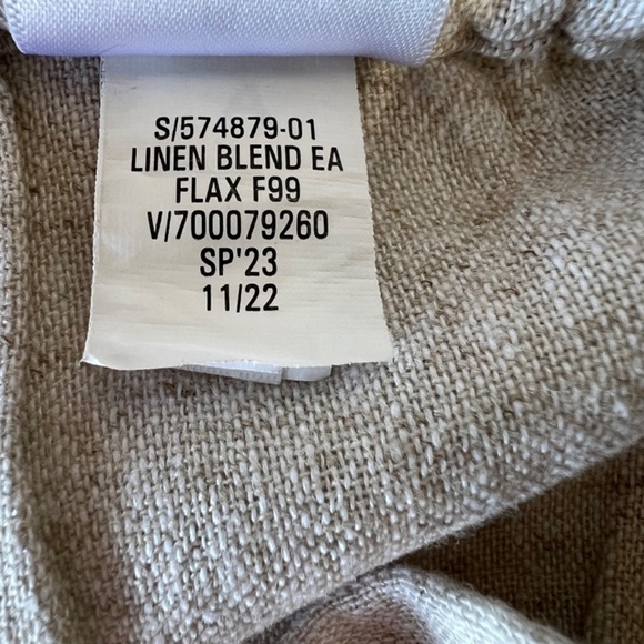 Banana Republic Factory linen blend flat front pull-on shorts - Picture 14 of 14